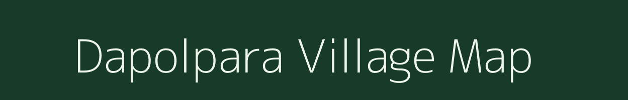 Dapolpara village map in Meghalaya