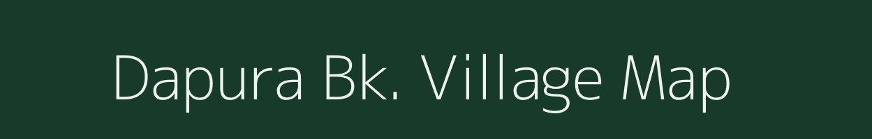 Dapura Bk. village map in Maharashtra