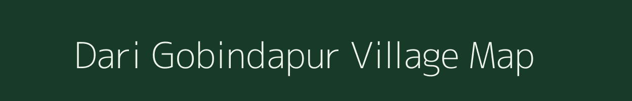 Dari Gobindapur village map in West Bengal