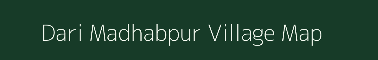 Dari Madhabpur village map in West Bengal