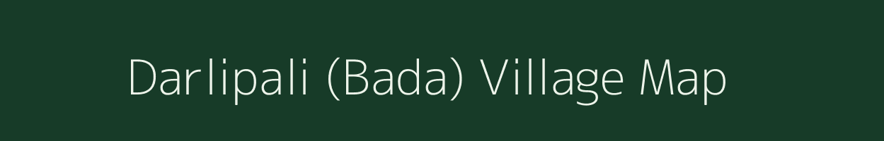 Darlipali (Bada) village map in Odisha