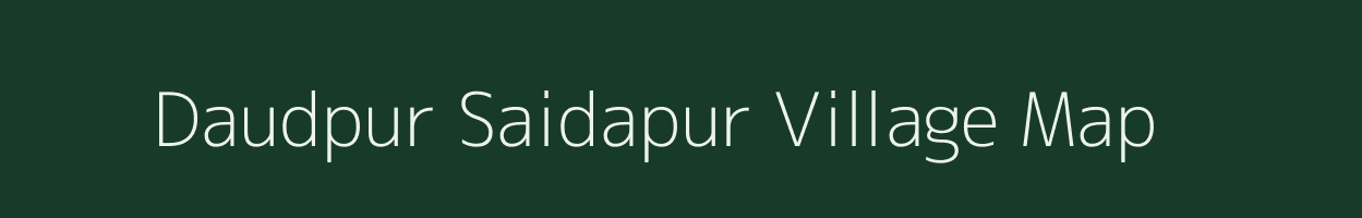 Daudpur Saidapur village map in Uttar Pradesh