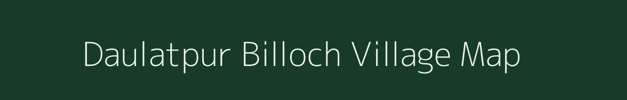 Daulatpur Billoch village map in Uttar Pradesh