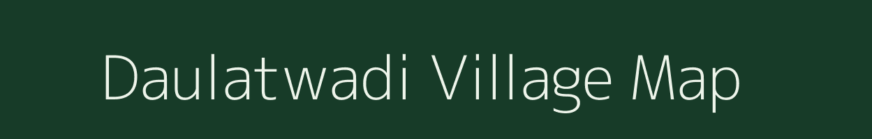 Daulatwadi village map in Maharashtra