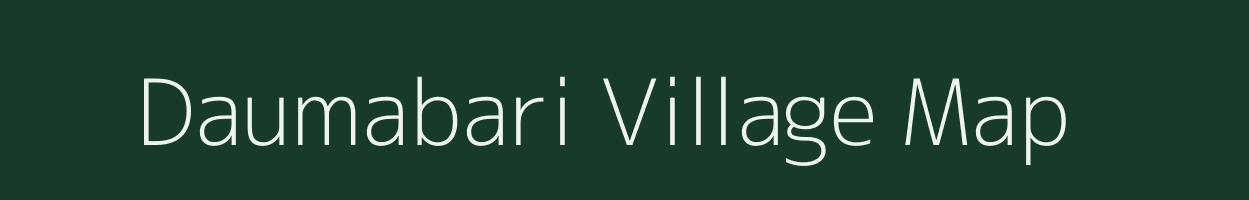 Daumabari village map in West Bengal