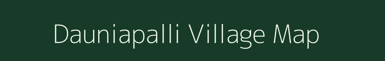 Dauniapalli village map in Odisha