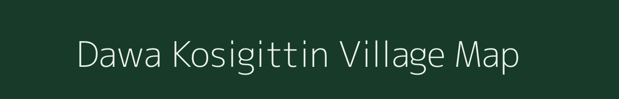 Dawa Kosigittin village map in Meghalaya