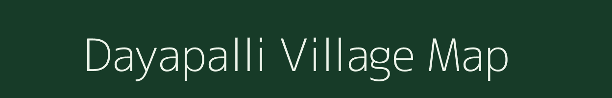 Dayapalli village map in Odisha