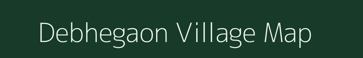 Debhegaon village map in Maharashtra