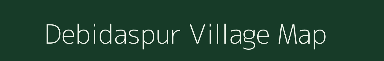 Debidaspur village map in West Bengal