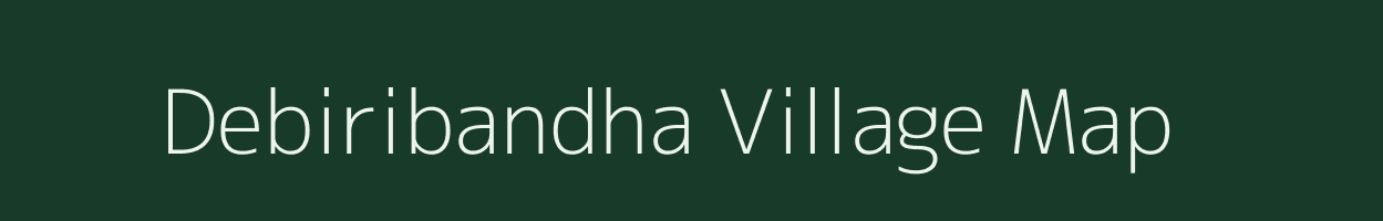 Debiribandha village map in Odisha