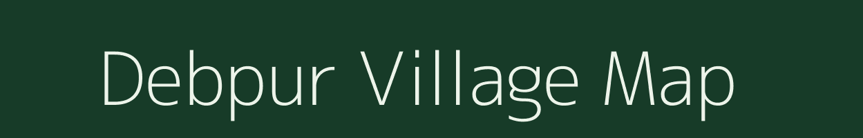 Debpur village map in Jharkhand