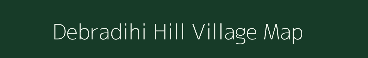 Debradihi Hill village map in Odisha