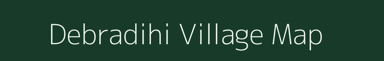 Debradihi village map in Odisha