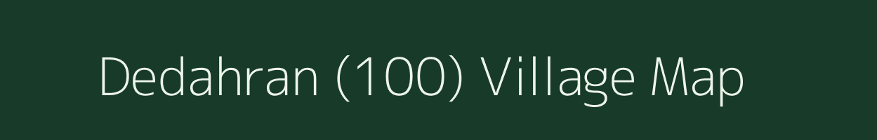 Dedahran (100) village map in Punjab