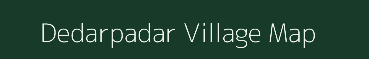 Dedarpadar village map in Odisha