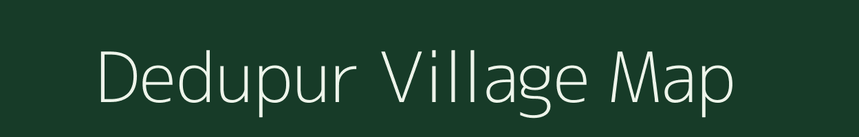 Dedupur village map in Uttar Pradesh