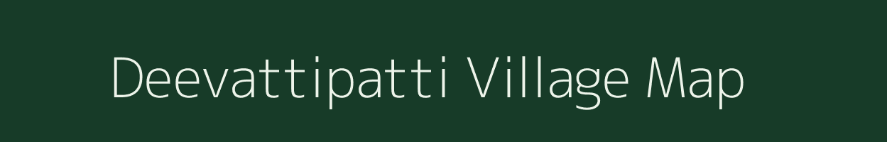 Deevattipatti village map in Tamil Nadu