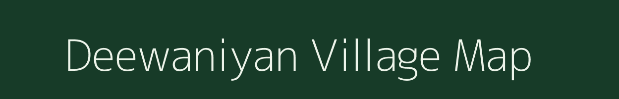 Deewaniyan village map in Rajasthan