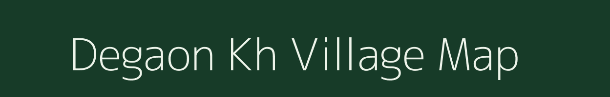 Degaon Kh village map in Maharashtra