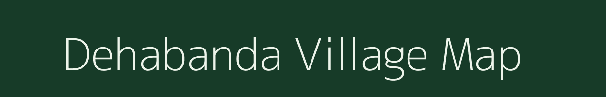 Dehabanda village map in West Bengal