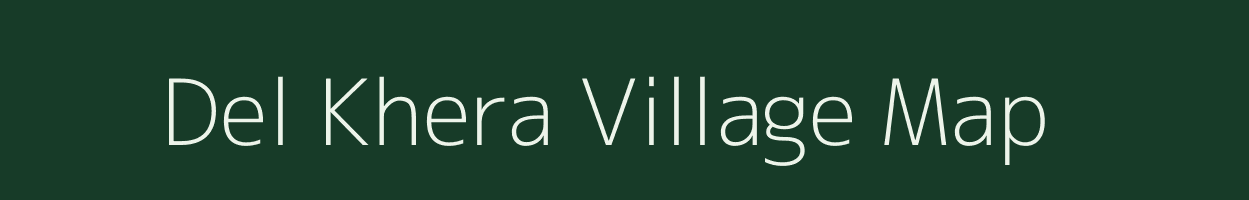 Del Khera village map in Uttar Pradesh