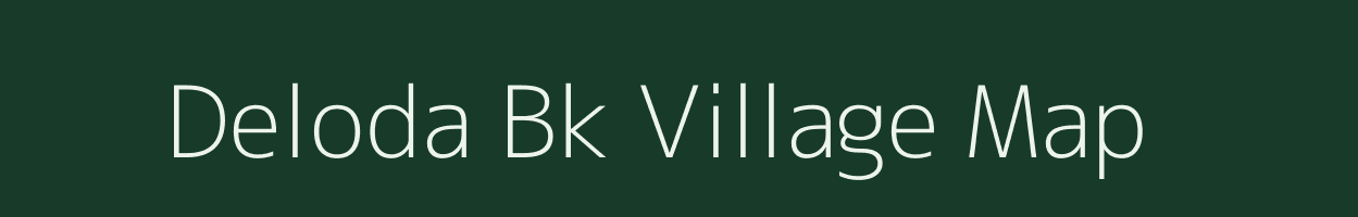 Deloda Bk village map in Maharashtra