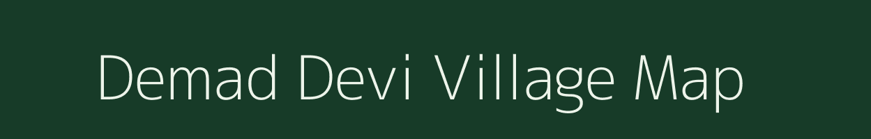 Demad Devi village map in Maharashtra