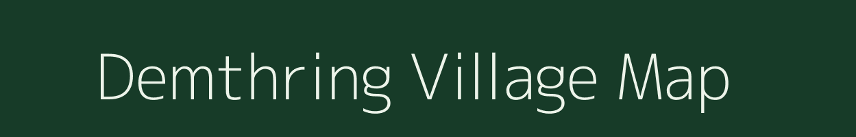 Demthring village map in Meghalaya