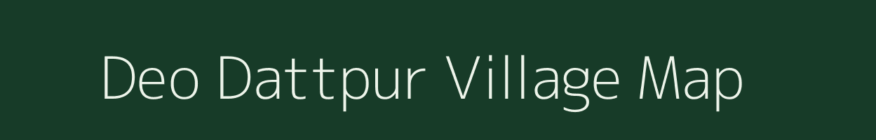 Deo Dattpur village map in Uttar Pradesh