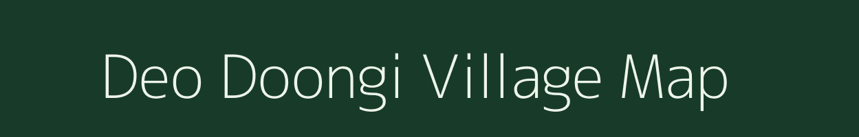 Deo Doongi village map in Rajasthan