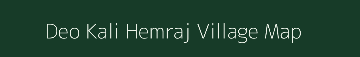 Deo Kali Hemraj village map in Uttar Pradesh