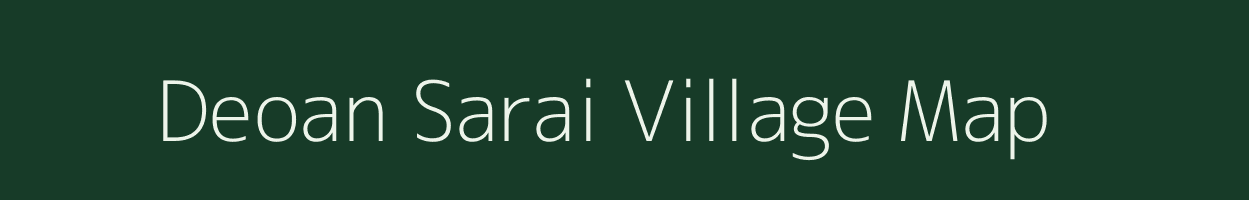 Deoan Sarai village map in West Bengal