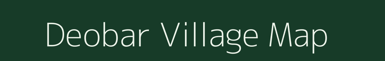 Deobar village map in Jharkhand