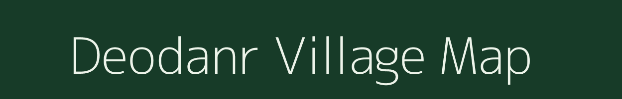 Deodanr village map in Jharkhand