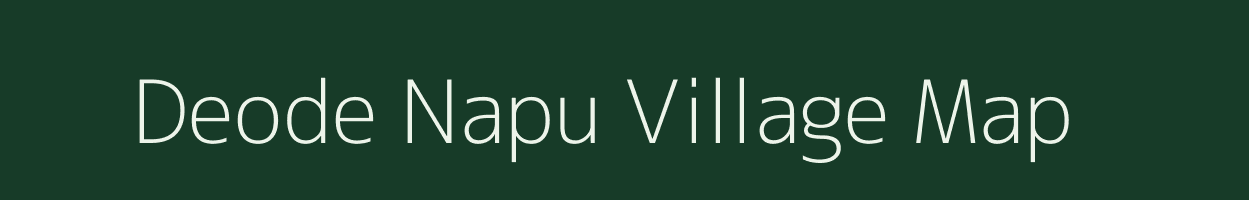 Deode Napu village map in Jammu & Kashmir