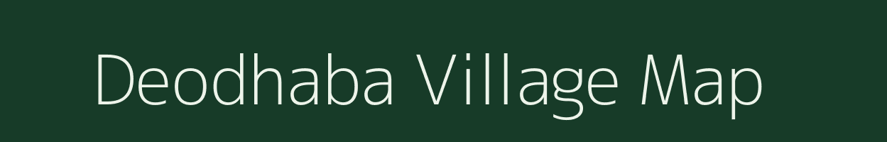 Deodhaba village map in Maharashtra