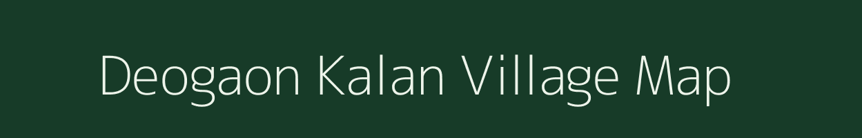 Deogaon Kalan village map in Madhya Pradesh