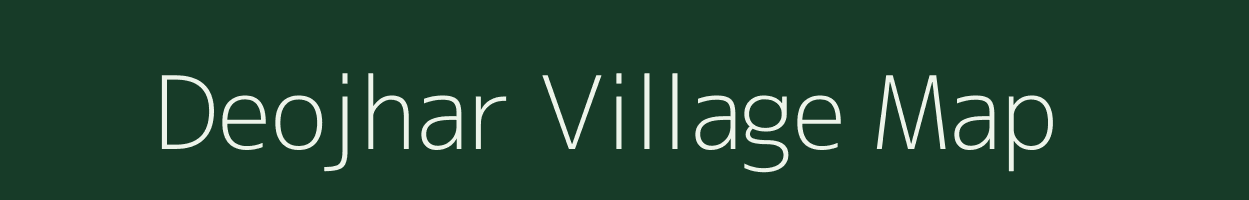 Deojhar village map in Odisha