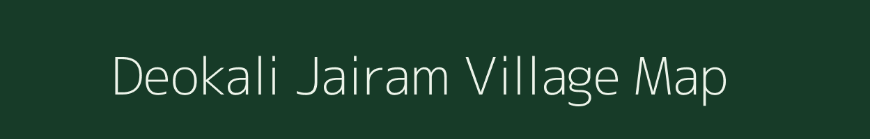 Deokali Jairam village map in Uttar Pradesh