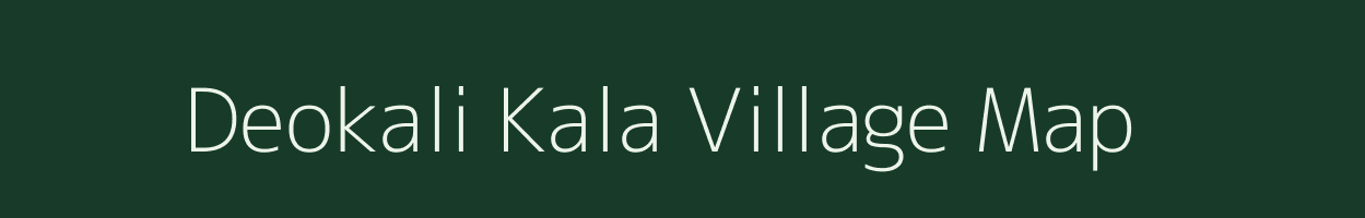 Deokali Kala village map in Uttar Pradesh