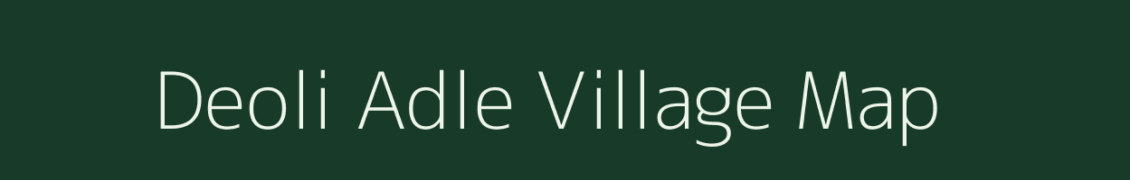 Deoli Adle village map in Uttar Pradesh