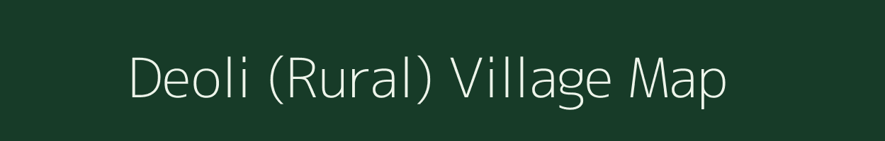 Deoli (Rural) village map in Maharashtra