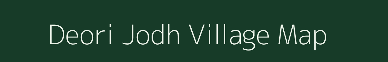 Deori Jodh village map in Rajasthan