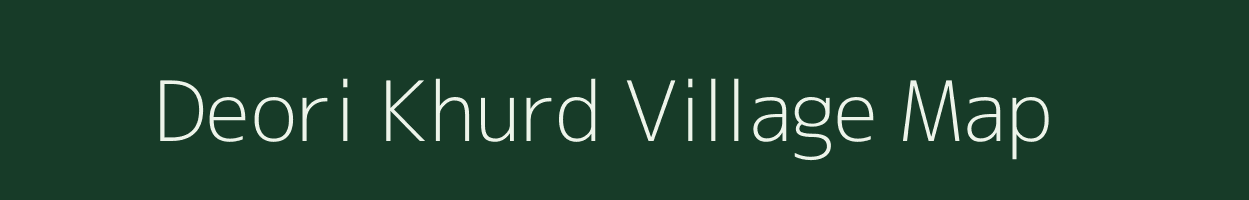 Deori Khurd village map in Jharkhand