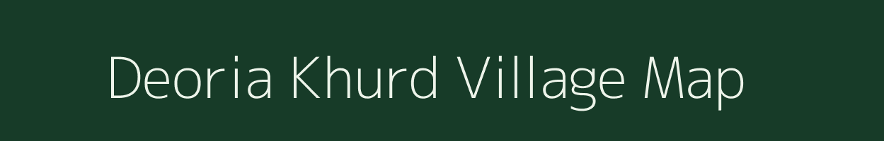 Deoria Khurd village map in Jharkhand
