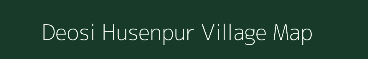 Deosi Husenpur village map in Uttar Pradesh