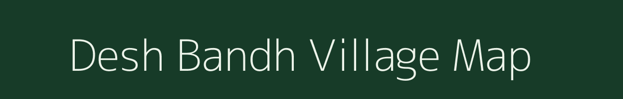 Desh Bandh village map in West Bengal