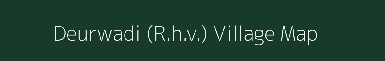 Deurwadi (R.h.v.) village map in Maharashtra