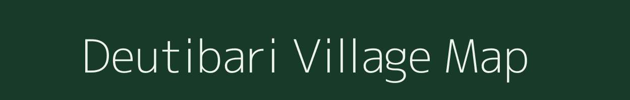 Deutibari village map in West Bengal